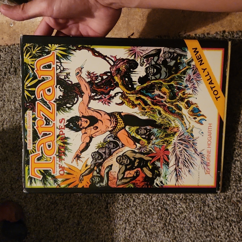 70s Tarzan of the Apes Book